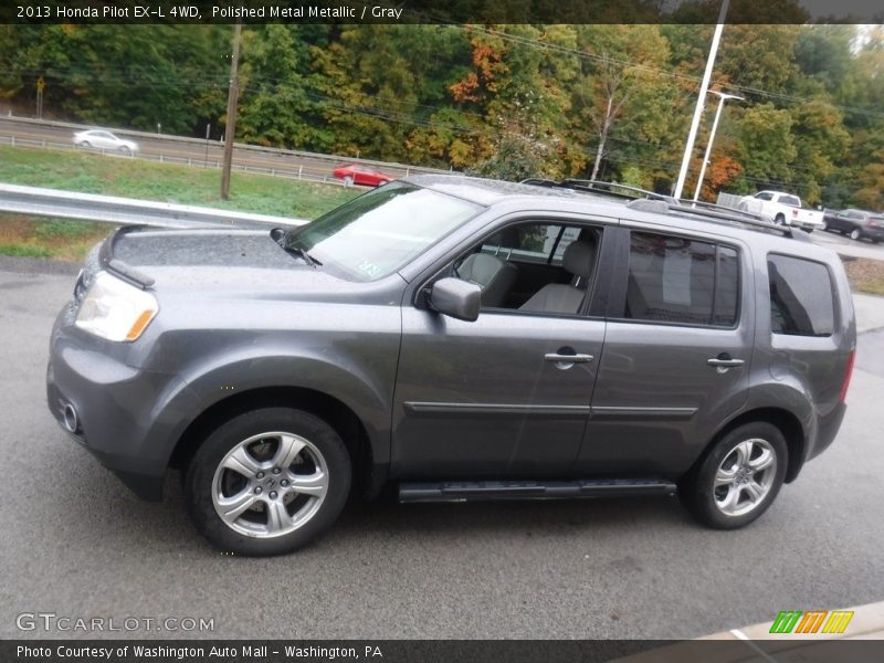 Polished Metal Metallic / Gray 2013 Honda Pilot EX-L 4WD