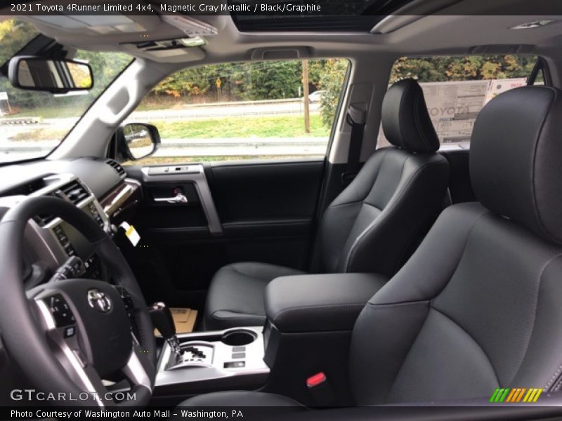 Front Seat of 2021 4Runner Limited 4x4