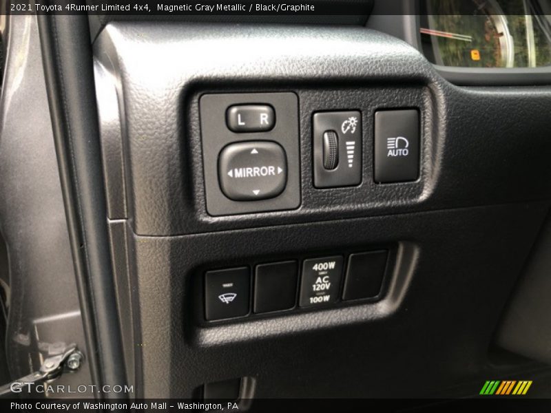 Controls of 2021 4Runner Limited 4x4