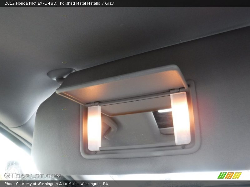 Polished Metal Metallic / Gray 2013 Honda Pilot EX-L 4WD