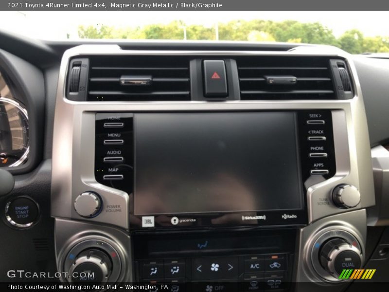 Controls of 2021 4Runner Limited 4x4