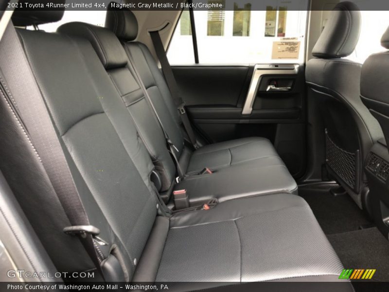 Rear Seat of 2021 4Runner Limited 4x4