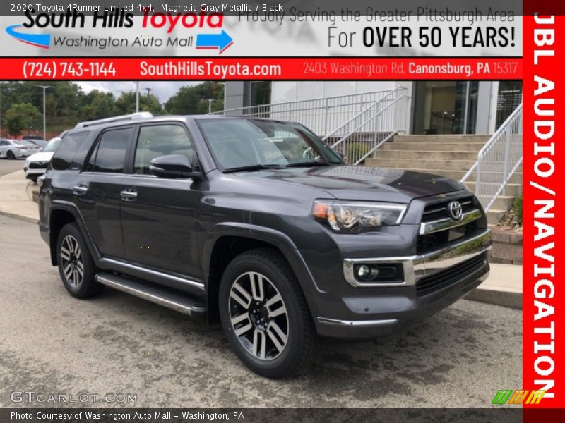 Magnetic Gray Metallic / Black 2020 Toyota 4Runner Limited 4x4