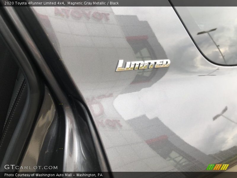 Magnetic Gray Metallic / Black 2020 Toyota 4Runner Limited 4x4