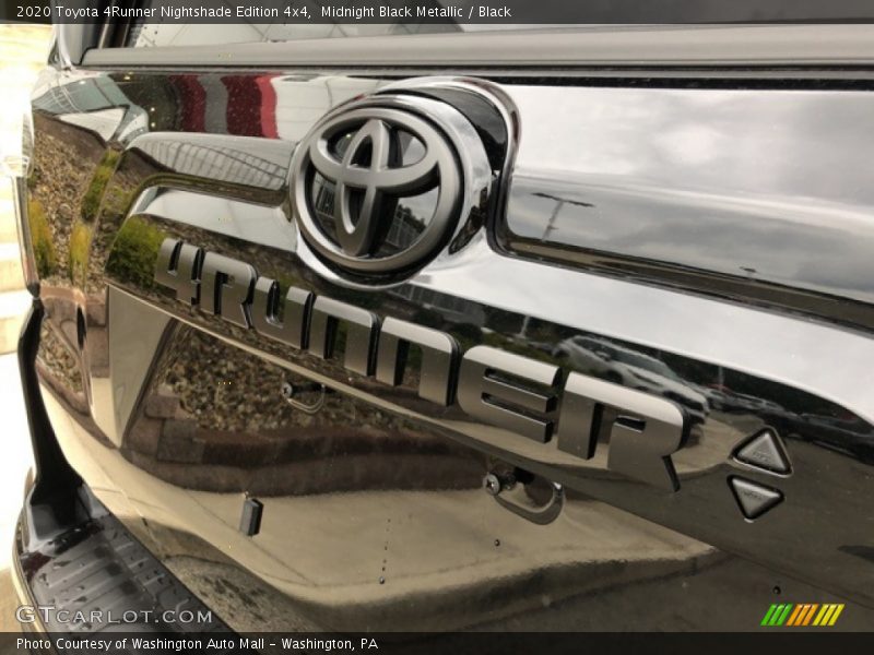 Midnight Black Metallic / Black 2020 Toyota 4Runner Nightshade Edition 4x4