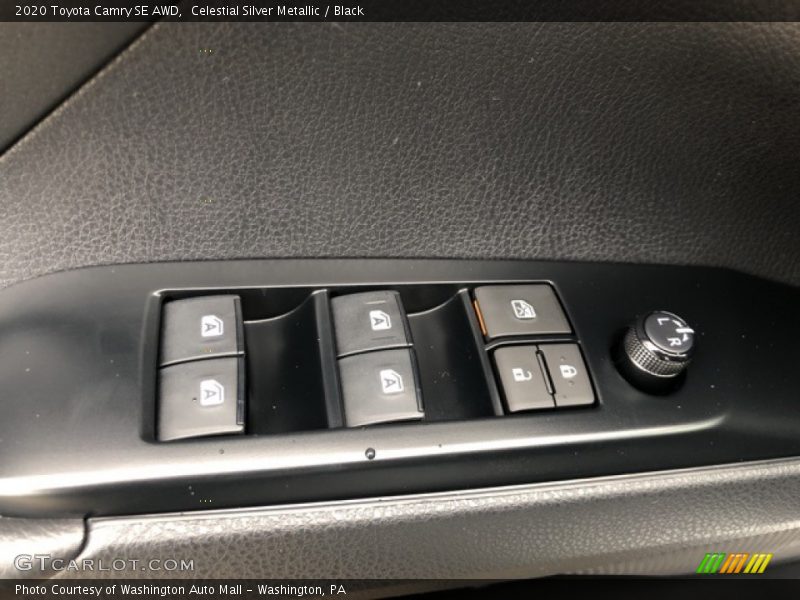 Celestial Silver Metallic / Black 2020 Toyota Camry SE AWD