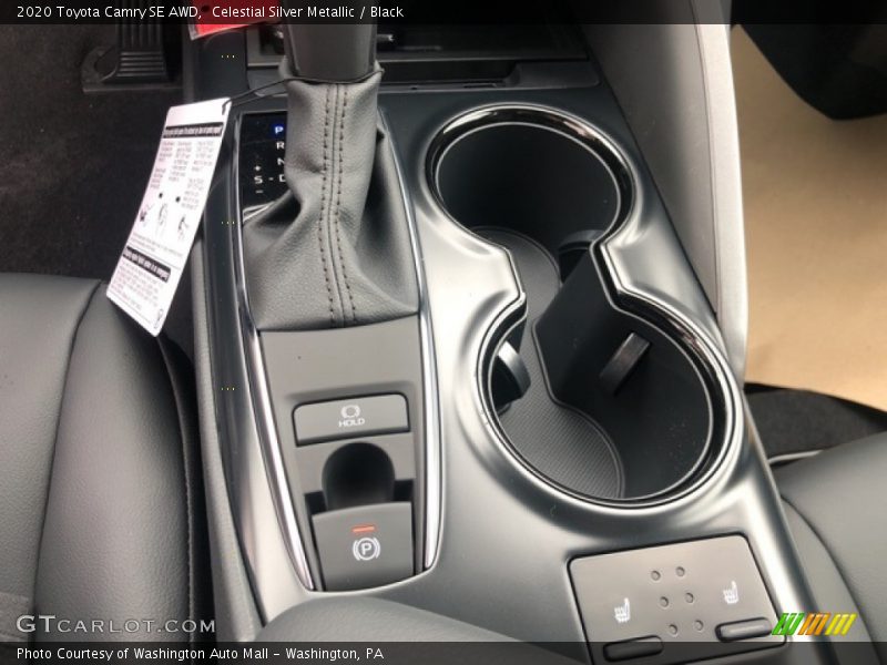 Celestial Silver Metallic / Black 2020 Toyota Camry SE AWD