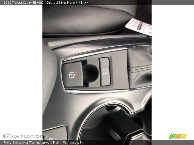 Celestial Silver Metallic / Black 2020 Toyota Camry SE AWD