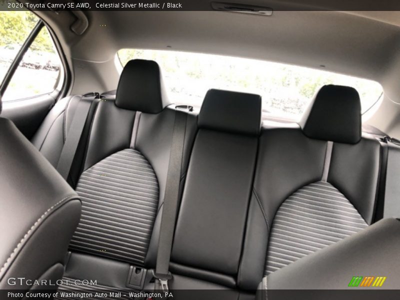 Celestial Silver Metallic / Black 2020 Toyota Camry SE AWD
