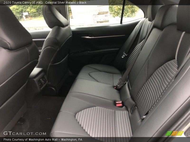 Celestial Silver Metallic / Black 2020 Toyota Camry SE AWD