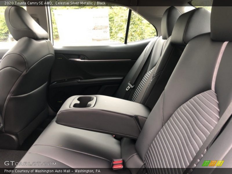 Celestial Silver Metallic / Black 2020 Toyota Camry SE AWD