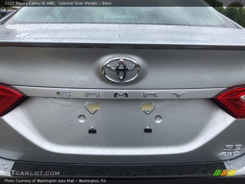 Celestial Silver Metallic / Black 2020 Toyota Camry SE AWD
