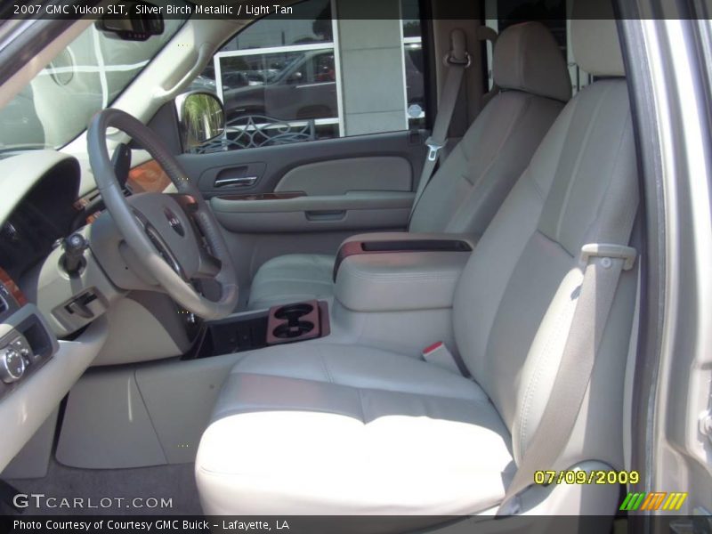 Silver Birch Metallic / Light Tan 2007 GMC Yukon SLT