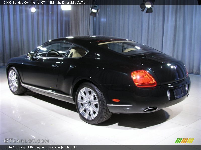 Midnight Emerald / Saffron 2005 Bentley Continental GT