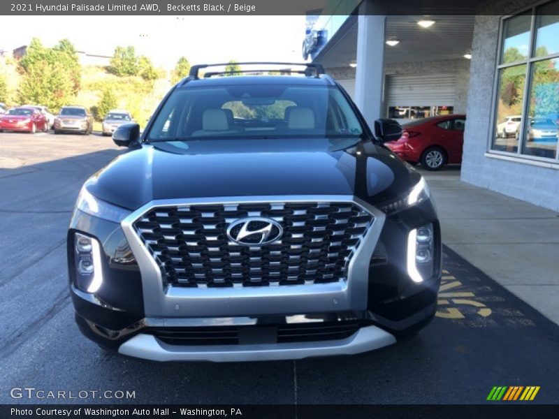 Becketts Black / Beige 2021 Hyundai Palisade Limited AWD