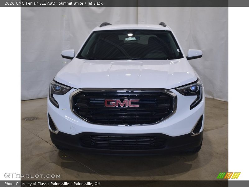 Summit White / Jet Black 2020 GMC Terrain SLE AWD