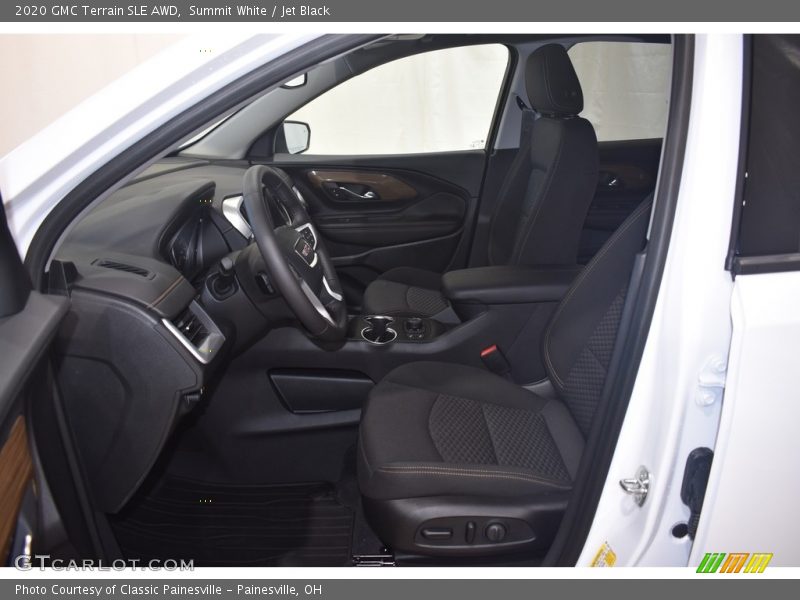 Summit White / Jet Black 2020 GMC Terrain SLE AWD