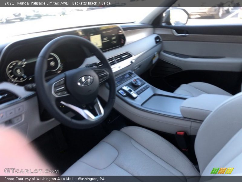 Becketts Black / Beige 2021 Hyundai Palisade Limited AWD