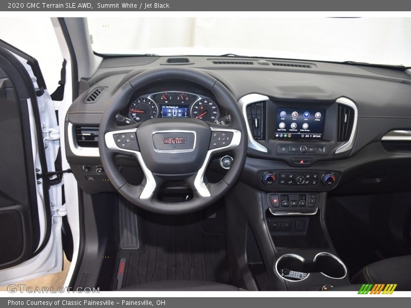 Summit White / Jet Black 2020 GMC Terrain SLE AWD