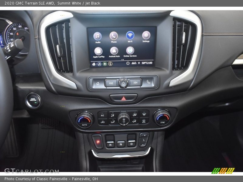 Summit White / Jet Black 2020 GMC Terrain SLE AWD