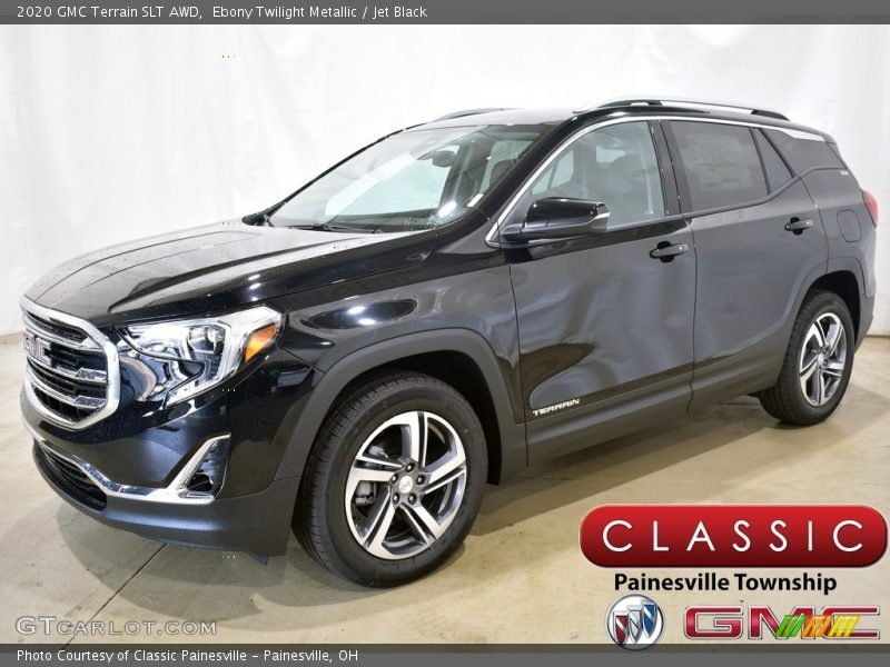 Ebony Twilight Metallic / Jet Black 2020 GMC Terrain SLT AWD
