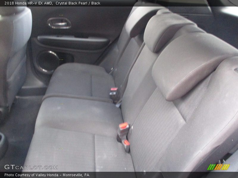 Crystal Black Pearl / Black 2018 Honda HR-V EX AWD