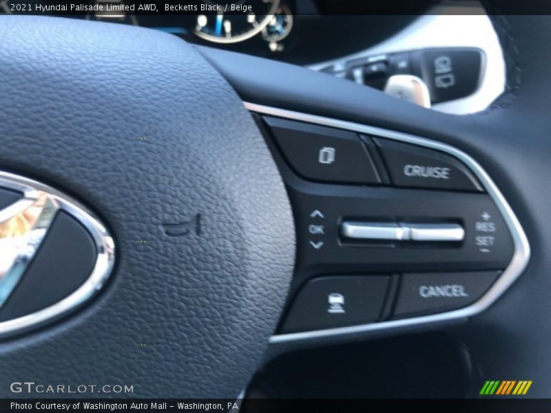 Becketts Black / Beige 2021 Hyundai Palisade Limited AWD