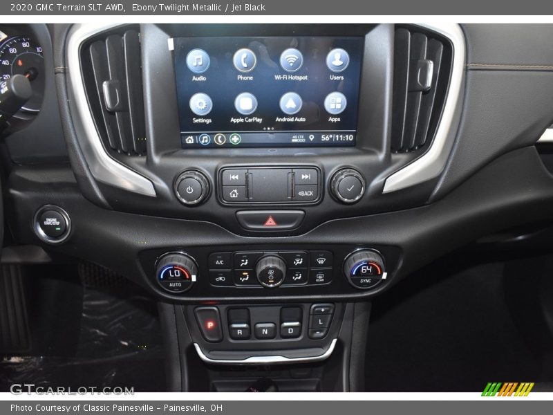 Ebony Twilight Metallic / Jet Black 2020 GMC Terrain SLT AWD