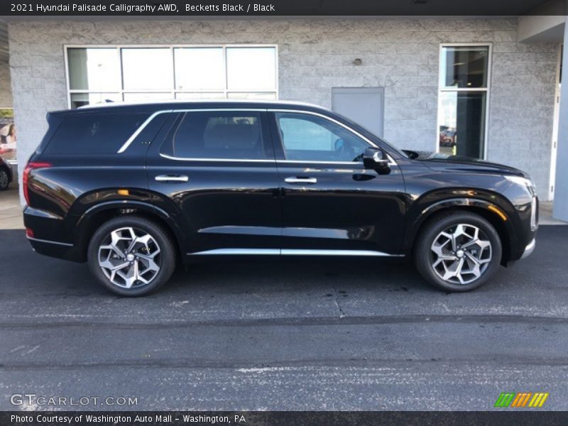 Becketts Black / Black 2021 Hyundai Palisade Calligraphy AWD
