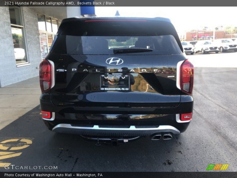Becketts Black / Black 2021 Hyundai Palisade Calligraphy AWD