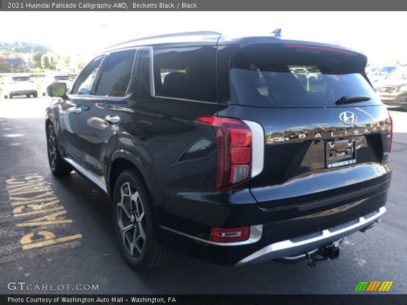 Becketts Black / Black 2021 Hyundai Palisade Calligraphy AWD
