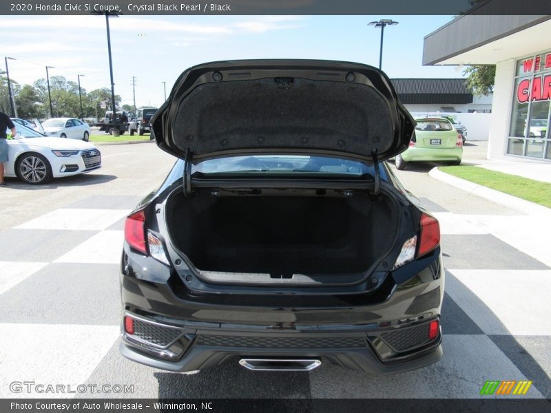 Crystal Black Pearl / Black 2020 Honda Civic Si Coupe