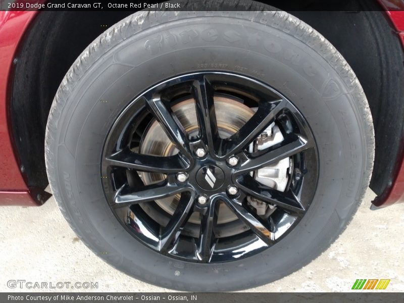 Octane Red Pearl / Black 2019 Dodge Grand Caravan GT