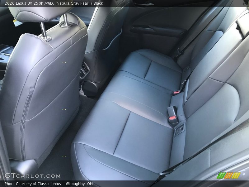 Nebula Gray Pearl / Black 2020 Lexus UX 250h AWD