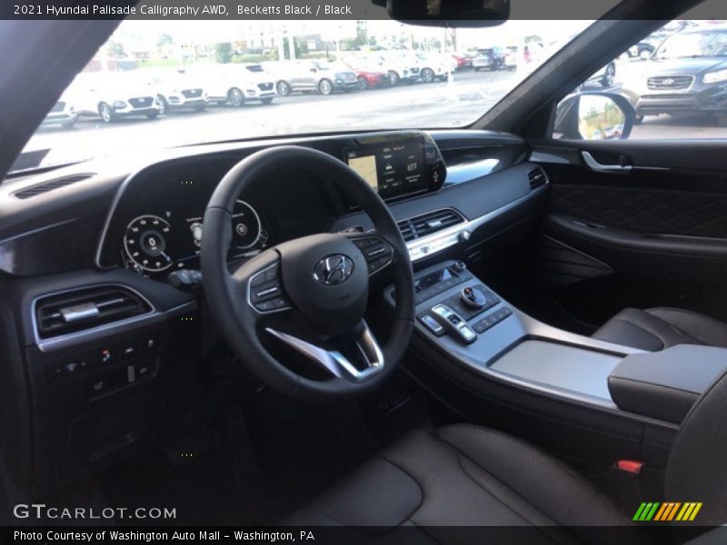 Becketts Black / Black 2021 Hyundai Palisade Calligraphy AWD