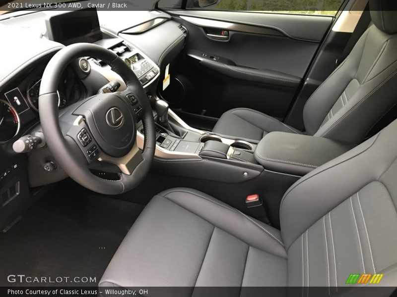 Caviar / Black 2021 Lexus NX 300 AWD