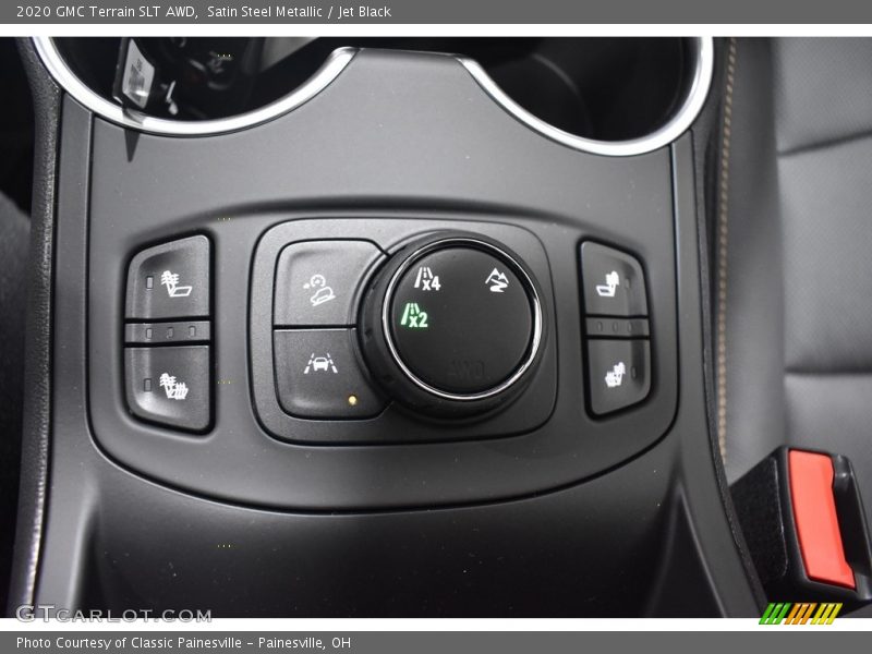 Satin Steel Metallic / Jet Black 2020 GMC Terrain SLT AWD