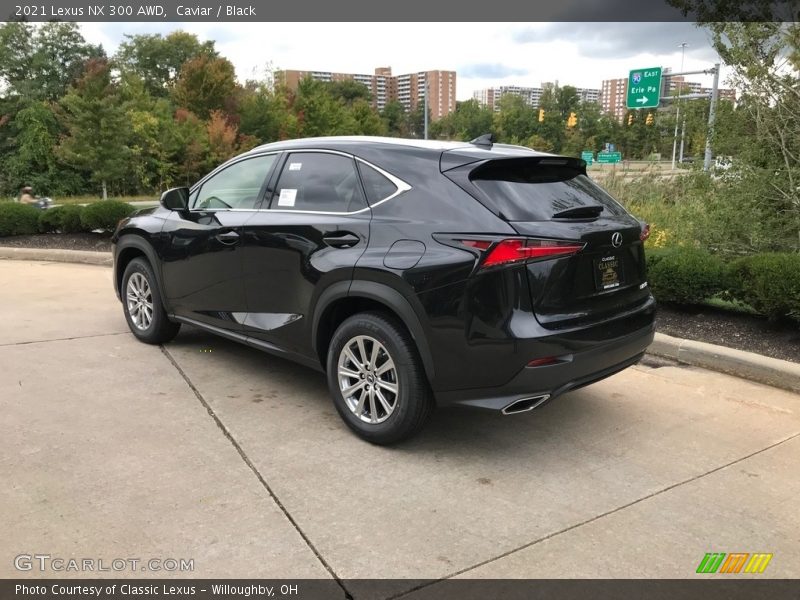 Caviar / Black 2021 Lexus NX 300 AWD