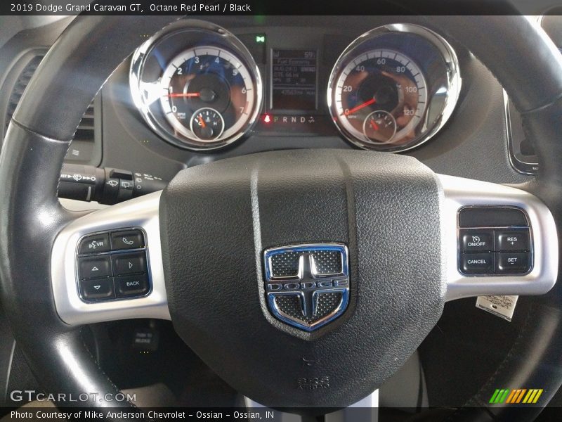 Octane Red Pearl / Black 2019 Dodge Grand Caravan GT