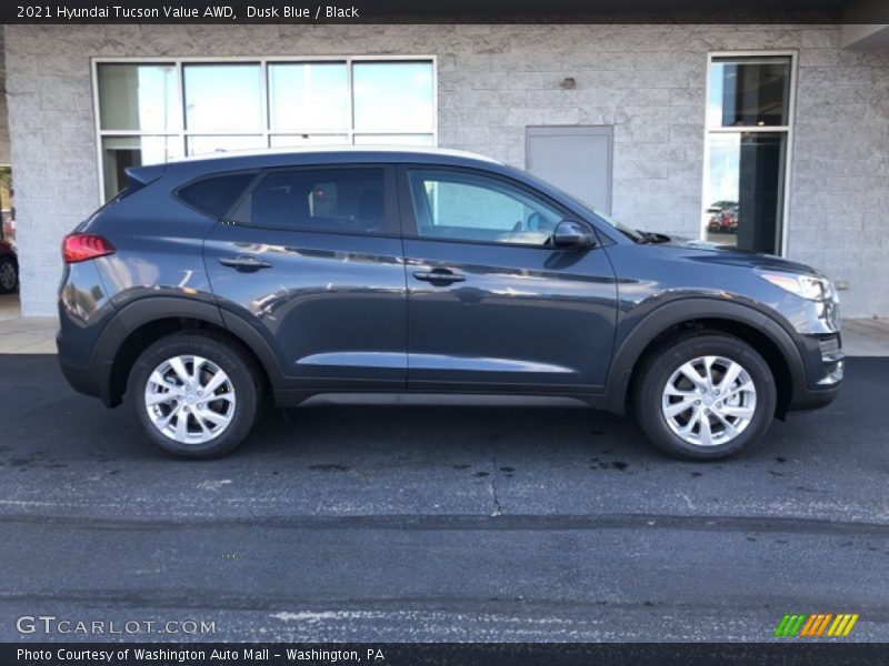 Dusk Blue / Black 2021 Hyundai Tucson Value AWD