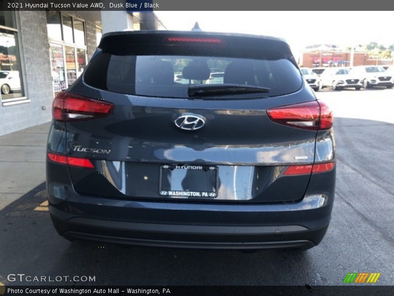 Dusk Blue / Black 2021 Hyundai Tucson Value AWD