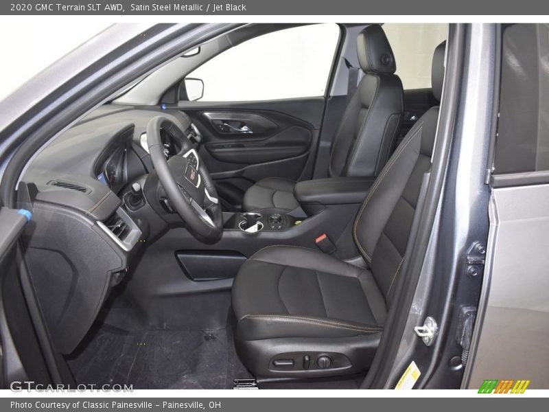 Satin Steel Metallic / Jet Black 2020 GMC Terrain SLT AWD