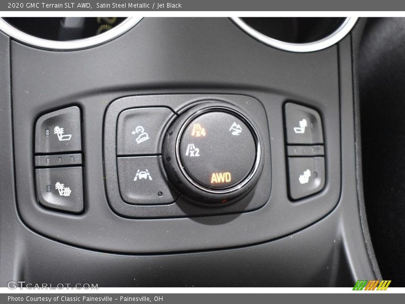 Satin Steel Metallic / Jet Black 2020 GMC Terrain SLT AWD