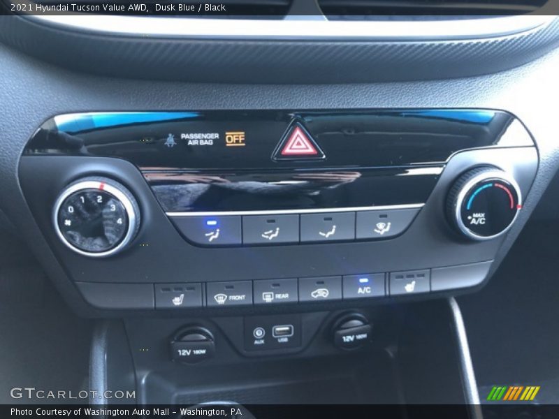 Dusk Blue / Black 2021 Hyundai Tucson Value AWD