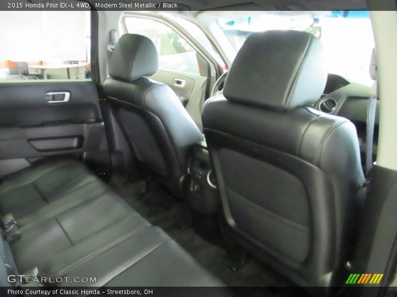 Modern Steel Metallic / Black 2015 Honda Pilot EX-L 4WD