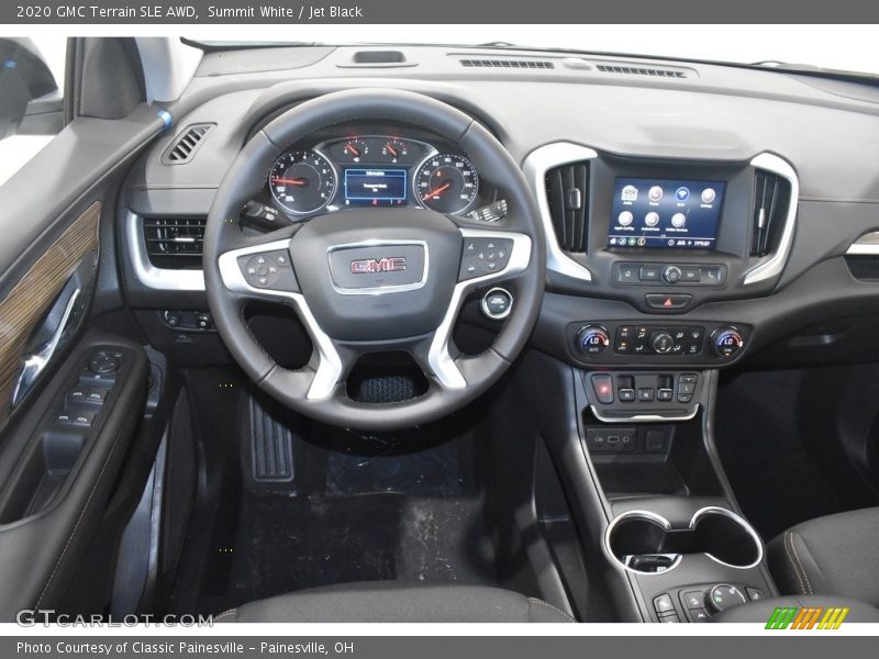 Summit White / Jet Black 2020 GMC Terrain SLE AWD