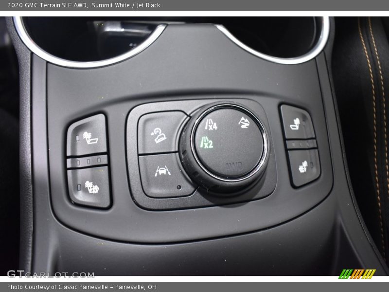 Summit White / Jet Black 2020 GMC Terrain SLE AWD