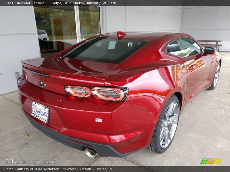 Wild Cherry Tintcoat / Jet Black 2021 Chevrolet Camaro LT Coupe