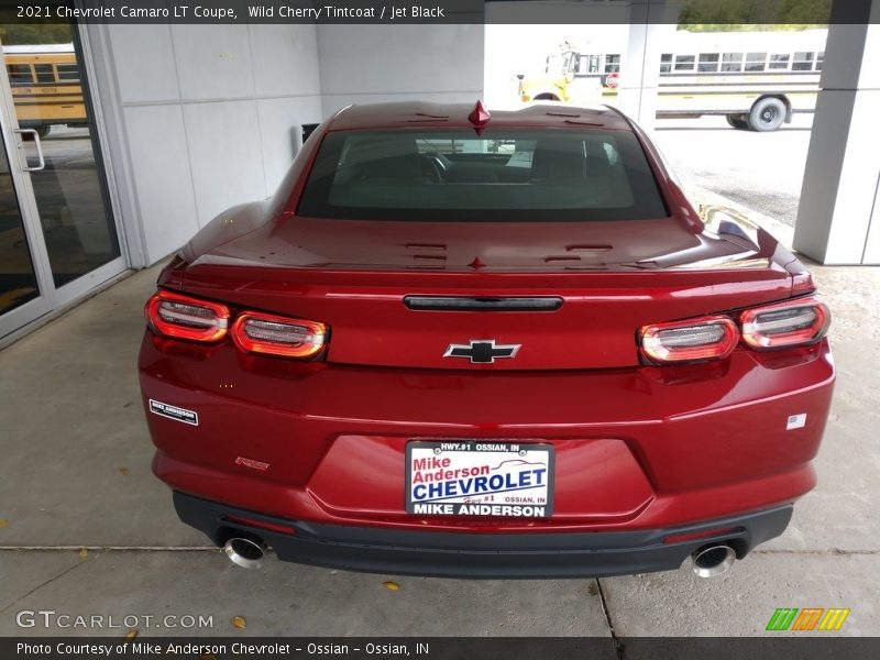 Wild Cherry Tintcoat / Jet Black 2021 Chevrolet Camaro LT Coupe