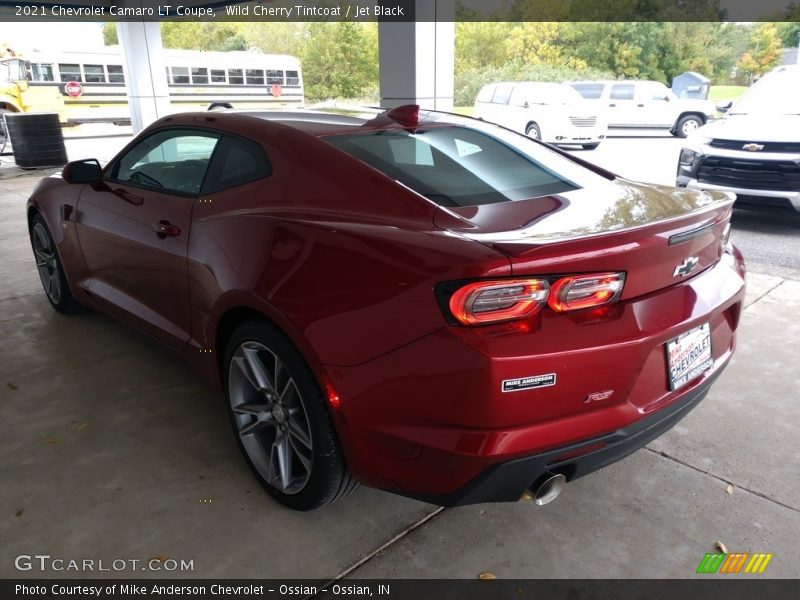 Wild Cherry Tintcoat / Jet Black 2021 Chevrolet Camaro LT Coupe